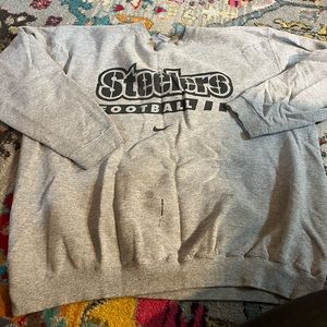 Throwback Steelers crew neck